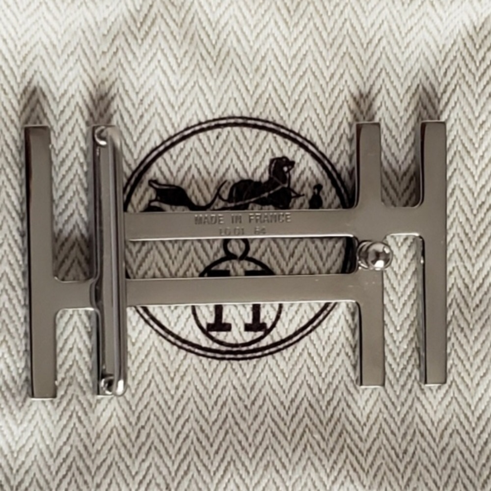 Hermes silver Buckle AUTHENTIC